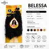 Venta al por mayor transfronteriza de pelucas de fibra sintética de moda europeas, americanas y africanas Belessa 6 Piezas 240g Fibra Suave de Alta Temperatura Productos de Venta Caliente