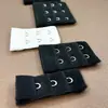 En stock Suministro Ropa Accesorios Sujetador Hebilla Larga Nylon 3 Filas 3 Hebillas a Juego Hebilla de Acero Inoxidable 3 Filas 4 Hebillas