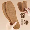 Palmilhas autotérmicas de fleece para o inverno, quentes, absorventes, respiráveis e duráveis para homens e mulheres, ideais para sapatos de inverno