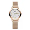 Reloj de Malla Transfronterizo para Estudiante, Hombre, Tres Manecillas, Calendario, Luminoso, Moda Simple, Resistente al Agua, Reloj Electrónico de Cuarzo