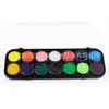 Set de Pintura Prensada de 14 Colores Base Agua Alta Saturación Actividad de Pintura para Artistas Caja de Pintura para Fiestas