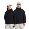 Ropa de Trabajo con Capucha de Forro Polar Integrado, Cortavientos, Escolar, Supermercado, Uniformes para Empleados de Grupo, Cortavientos, Impermeable, Duradero, Personalizable