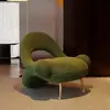 Sillón Sofá de Diseño Sala de Estar Apartamento Pequeño Balcón Silla de Ocio Italiana Silla Individual Silla de Recepción Salón de Belleza B&B Hotel