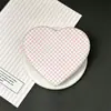 Superventas transfronterizo soporte magnético con airbag en forma de corazón con estampado de lunares de dibujos animados, soporte magnético para teléfono retráctil y plegable