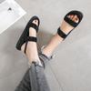Nuevas Sandalias Romanas de Verano 2026 para Mujer, Zapatos de Playa Estilo Hada para Uso en Exteriores, Zapatos Versátiles Antideslizantes de Suela Gruesa para Estudiantes
