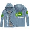 Fábrica Original Moda Suelta Chaqueta Estampada con Logo de Coche Casual Talla Grande Ropa de Comercio Exterior Europeo y Americano Chaqueta Piloto Deportiva para Hombre