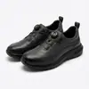Sapatos Masculinos de Couro Genuíno Primavera e Outono Novos Sapatos para Caminhada ao Ar Livre e Montanhismo Sapatos Esportivos Casuais Masculinos para Corrida Impermeáveis Antiderrapantes Absorventes de Choque
