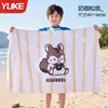 Toalla de Baño para Niños, Secado Rápido, Estilo Nuevo, Toalla de Natación Absorbente, Suave, Bata de Baño Portátil para Niños y Niñas
