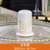 Juego de Platos para Uso Doméstico Cerámica Jingdezhen Vajilla Regalo para Eventos Venta al por Mayor Lujo Accesible Combinación de Plato de Hueso