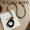 Moda Europea y Americana Simple Versátil Colgante Irregular Accesorios de Collar para Mujeres Lujo Ligero Nicho Cadena de Suéter de Gama Alta Estilo Largo