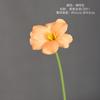 Flor artificial tulipa PU sentir folhas grande aba de flor macia casa decoração projeto nórdico casamento conjunto flor falsa