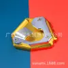 Adecuado para almohadilla de pie ampliada modificada de motocicleta soporte lateral de pie grande de apoyo de pie de apoyo de pie barras paralelas africanas CRF1000L