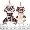 Roupas para Animais de Estimação de Natal para Cães Pequenos, Médios e Grandes, Casacos de Algodão Teddy, Roupas de Rena para Gatos e Cães Outono e Inverno Atacado