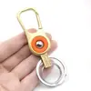 Xinmeida corrente de chaveiro grande para carro corrente de cintura masculina chaveiro dourado criativo