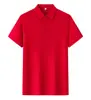 Camisa tipo polo de algodón antibacteriano Clase A de 200g, conjunto personalizado para padres e hijos, camiseta de trabajo de manga corta, uniforme de equipo con diseño impreso