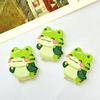 Acessórios de Presilha de Cabelo DIY de Acrílico com Animal de Desenho Animado Decorações Criativas de Headwear Infantil Ondulação d'Água Material para Adesivo de Geladeira
