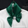 Elegante Bufanda de Seda con Diamantes Brillantes Bufanda Estrecha Larga de Cinta Bufanda Decorativa de Cuatro Estaciones para Madre de Mediana Edad y Mayor Bufanda Protectora para el Cuello
