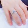 Anillo Retro Hip-Hop Coreano Popular en Internet Simple Femenino Números Romanos INS Moderno Anillo Abierto Versátil Personalizado Hombres