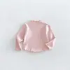 Chaleco floral acolchado para niñas, colección de invierno 2026, top acolchado lindo y grueso para bebés, ropa de invierno para niños, zdy6503