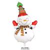 Globo navideño de dibujos animados de Papá Noel, muñeco de nieve, alce, árbol de Navidad, decoración para centro comercial, globo de película de aluminio, venta al por mayor