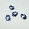 Lujo Ligero Forma de Rosquilla Ola Irregular Espaciadores Perlas Huecas Barrocas Kit de Materiales DIY Accesorios para Joyería