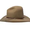 Moda europea y americana cinta fina decorativa sombrero de copa de lana pura sombrero de copa versátil de fieltro de lana