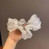Acessórios de cabelo para rabo de cavalo, corda de cabelo, elástico de cabelo estilo balé de alta qualidade da Coreia do Sul, feminino, doce, com temperamento