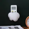 Caja de Almacenamiento para Control Remoto Montada en la Pared sin Taladro Caja Creativa Tipo Nube Adhesiva Caja de Almacenamiento Tipo Nube Montada en la Pared
