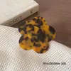 Presilha de Cabelo de Acetato Estilo Coreano com Laço Floral Feito à Mão, Presilha Lateral para Franja, Presilha Bico de Pato de Alta Qualidade, Acessório de Cabelo Versátil