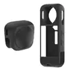 Piedra sombra insta360x5 funda de silicona funda protectora para cámara deportiva cubierta protectora para lente cubierta accesorios funda anticaída anticaída