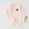 Enterizo para Bebé Estilo Otoño y Primavera Pijama Algodón Puro Clase A Ropa para Recién Nacidos Capa Base para Bebé Invierno y Otoño Traje de Harem de Manga Larga