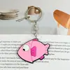 Llavero de goma suave de PVC de la serie vida marina de dibujos animados, colgante para bolso, colgante decorativo, llavero, diseño personalizado creativo