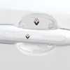 Tira Anticolisión para Coche Protector de Manija de Puerta Adhesivo Transparente Decoración de Manija Universal para Todos los Modelos de Coche