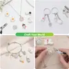 Accesorios para Joyería DIY 20 Colgantes de Resina Blanca en Forma de Corazón y Estrella de Cinco Puntas Materiales para Pulsera, Collar, Aretes, Llavero