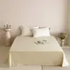 Artículos individuales para combinar~Sencilla y elegante funda de edredón de Tencel Lenzing de 60 hilos, sábana, artículo individual de verano, funda de almohada lavable, sábana bajera