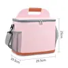 Bolsa Térmica Portátil Transfronteriza para Acampar y Pícnics, Bolsa de Hielo Portátil de Papel de Aluminio Espesado, Bolso Cruzado para el Almuerzo, Bolsa Térmica para Lonchera