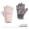 Luvas Esportivas Atacado Meio Dedo Comprimento Estendido Verão Outdoor Montanhismo Ciclismo Respirável Treinamento Novas Luvas Fitness para Homens e Mulheres
