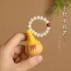 Colgante de llavero estilo chino, colgante de bolsa con forma de calabaza, accesorios culturales y creativos, nueva decoración colgante estilo chino, regalo, personalizable
