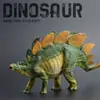 Modelo de Dinosaurio Grande Sólido Transfronterizo Animales Simulados para Niños Caucho Duro Tyrannosaurus Rex Jurásico Juguete para Niños Adornos
