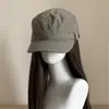 Sombrero de ala plana vintage ligero para equitación para mujer, versátil y casual para el verano, hace que la cara se vea más pequeña, gorra de plato, gorra de artista, gorra con visera para proteger del sol