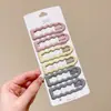 Pinza para el Cabello Negra Sin Costuras para Mujer 2026 Nuevo Clip de Alto Gama para Flequillo Pinza Lateral Accesorio para el Cabello