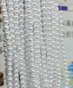 3mm12 Pulido al Agua Alto Brillo ABS Imitación Perla Redonda Agujero Recto Blanco Puro Blanco Roto Perla DIY Cuentas Sueltas Media Libra
