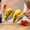 Rejilla ondulada para tortillas de acero inoxidable 304, soporte para tacos, rejilla para panqueques mexicanos