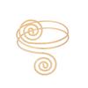 Direto da fábrica Europeu e Americano novo ebay explosivo joia de mão punk exagerado metal espiral pulseira anel de braço atacado
