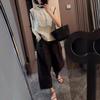 24389 Big Beauty Yiyuan Verano 2024 Nuevo Dulce Reductor de Edad Top de Encaje Moda Casual Pantalones Cortos para Mujer