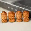 Sándalo finamente tallado serie de los ocho guardianes DIY accesorios culturales creativos colgante para hombres y mujeres, accesorio de joyería para cadena de teléfono móvil