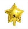 Globo de aluminio de 5 pulgadas con forma de estrella de cinco puntas y corazón de amor, tablero de luz flotante vacío, decoración de fiesta de cumpleaños, confesión, boda, globo