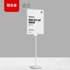 Soporte Promocional Etiqueta de Precio Etiqueta de Precio Soporte de Exhibición Acrílico Soporte de Escritorio Elevable para Póster Cartelera de Doble Cara