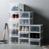 Caja de almacenamiento para zapatillas de baloncesto, transparente, para hombre y mujer.