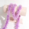 Tiras de Plumas de Colores Plumas de Pavo Puntas Planas Juguetes Manualidades Navideñas Materiales para Ramilletes Accesorios Decorativos